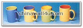 CT307 2-tone solidCoffee mug 