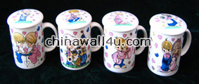 CT644 Mugs with lids 4 kids