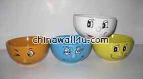CT736 Color Rice Bowls with nose